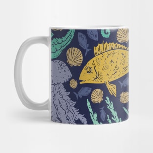 Aquatic Life Design Mug